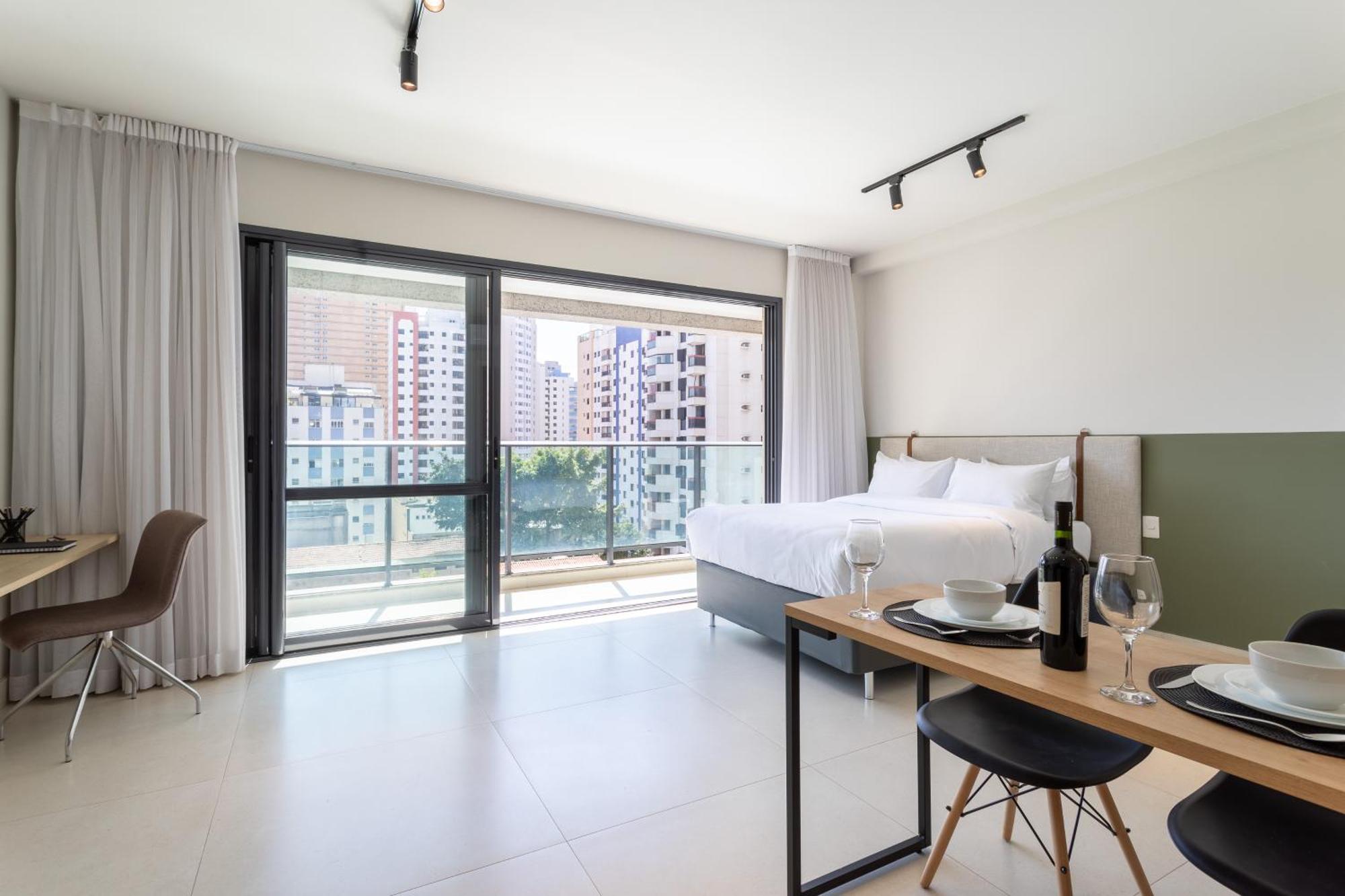 Predio Completo Com Piscina No Itaim Bibi Proximo A Faria Lima - Upper Itaim Apartment เซาเปาโล ภายนอก รูปภาพ